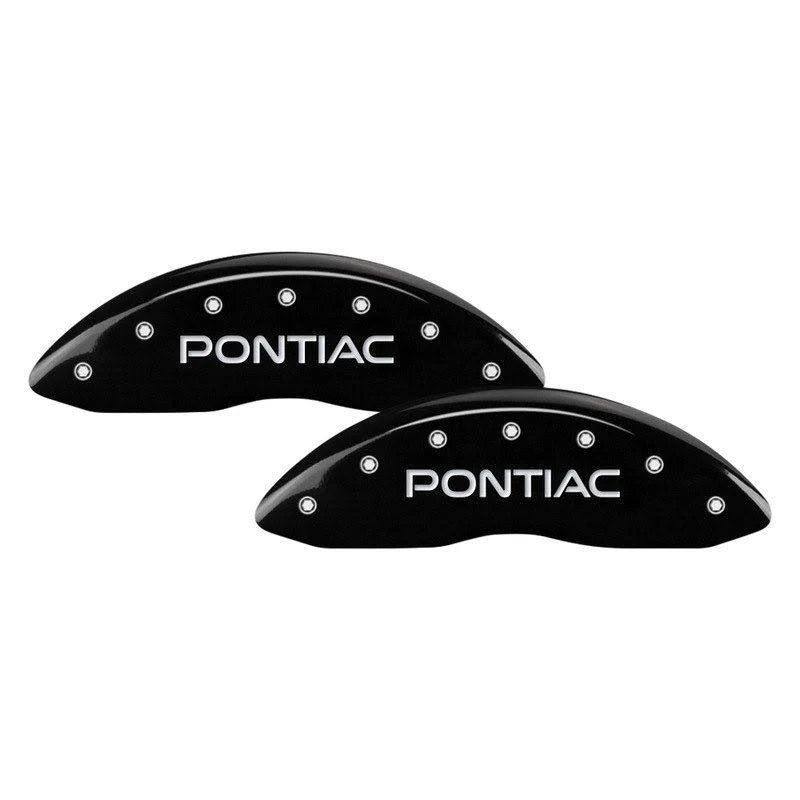 Black Pontiac Caliper Covers J699