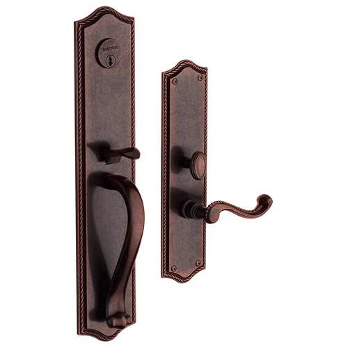 Polished Brass Front Door Handle H7950
