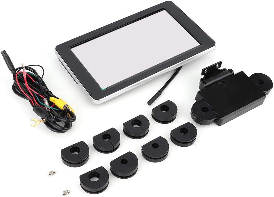 9 Inch Car Headrest Video Monitor Pack of 2 S55380