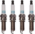 Set 4 Iridium Long Life Spark Plugs Gap 0.044 Pack of 2 W43478