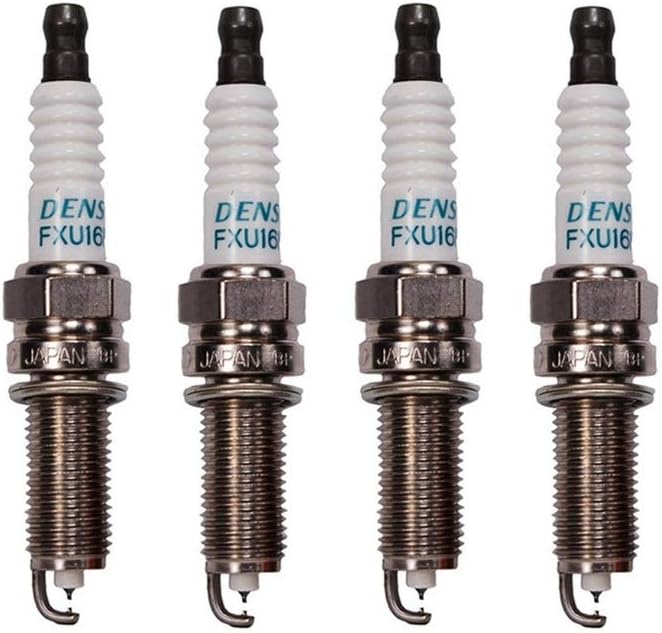 Set 4 Iridium Long Life Spark Plugs Gap 0.044 Pack of 2 W43478