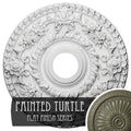 18x22OD x 3 1/2x22ID x 1 1/2x22P Rose Ceiling Medallion B18969