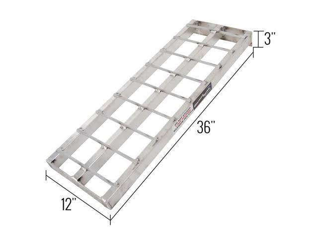 Snowmobile Loading Ramp with Center Extension Track E5149