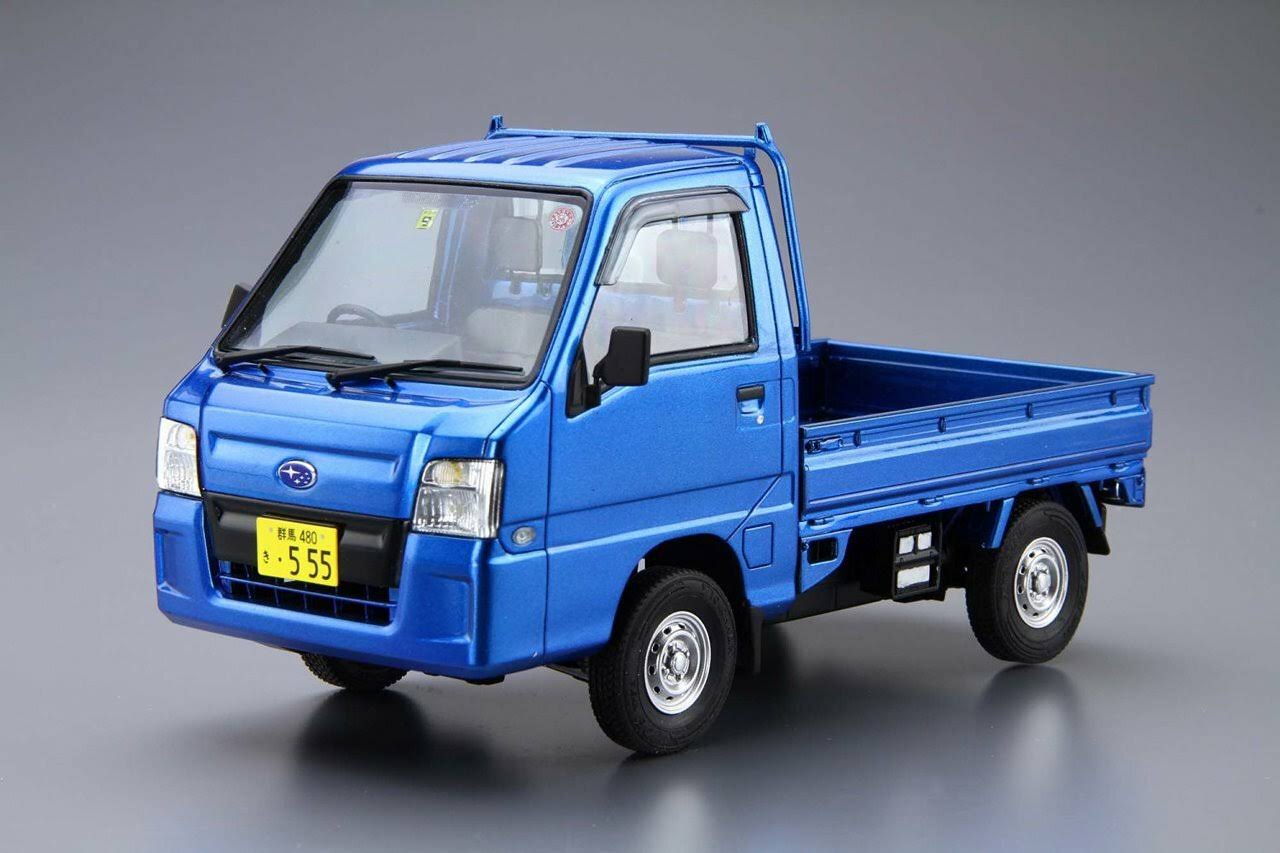 1/24 Subaru Sambar TT1 Track WR Blue Model Car E83653