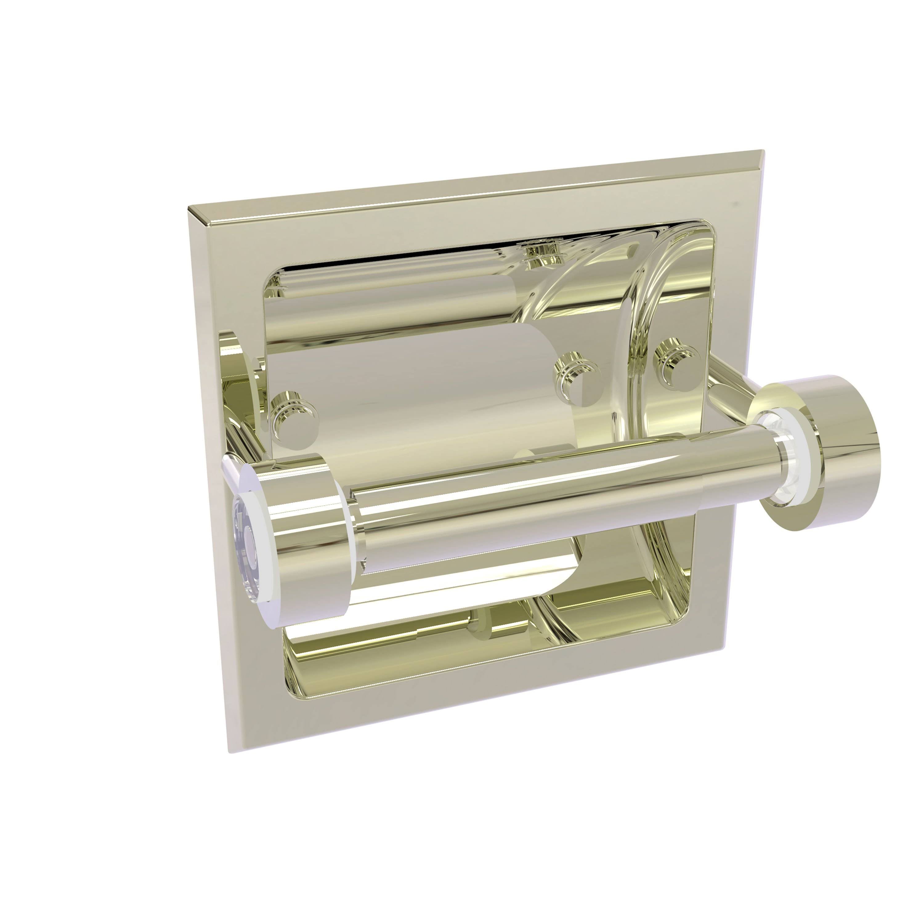 Recessed Toilet Paper Holder Polished Nickel P994434