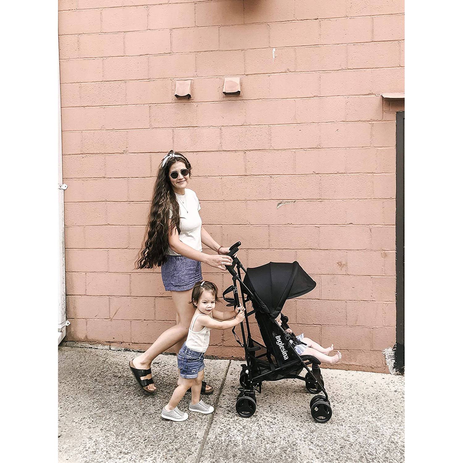 Pink Net Stroller U6659