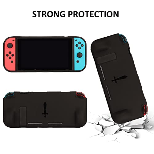 23 in 1 Carrying Case with Steering Wheels Screen Protectors Charging Dock Grips Caps I764