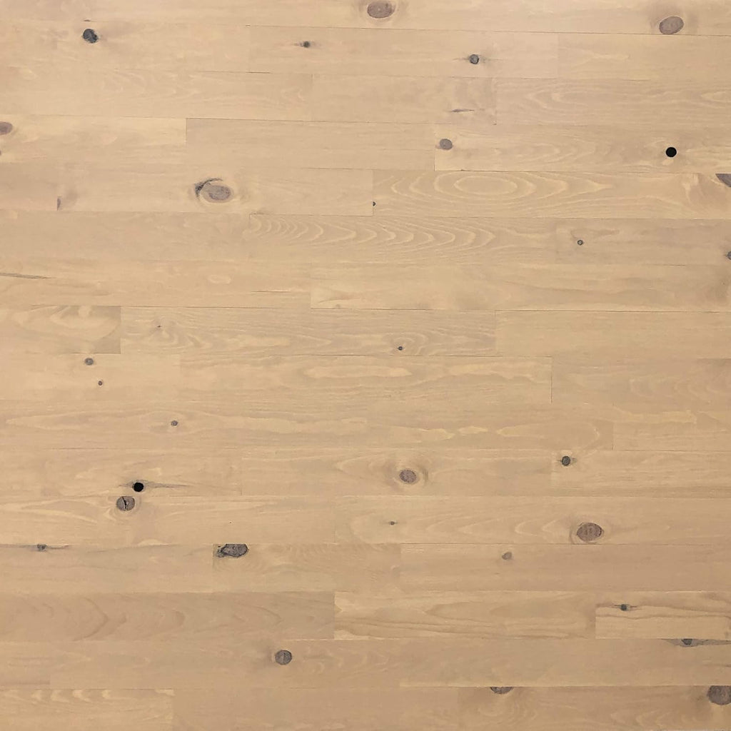 Pine Wooden Wall Planks Peel and Stick 4 Wide 10 Sq. Ft Pebble Pack of 2 H620340