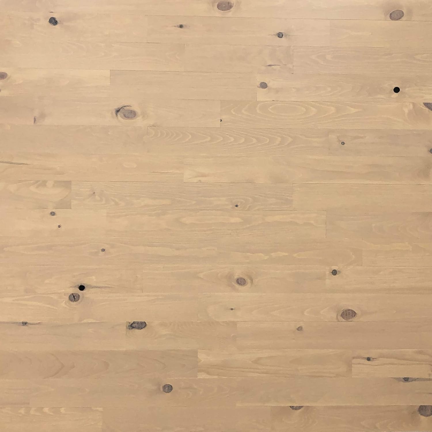 Pine Wooden Wall Planks Peel and Stick 4 Wide 10 Sq. Ft Pebble Pack of 2 H620340