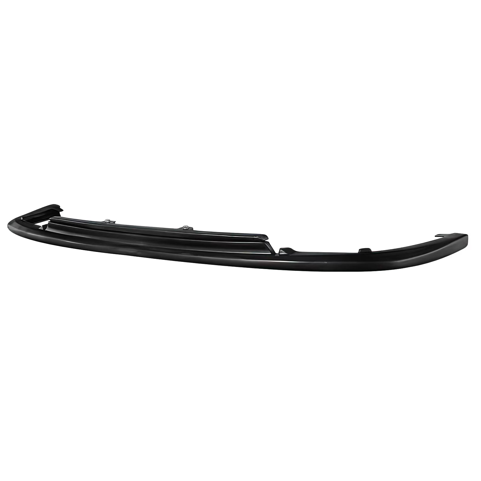 Front Bumper Lip Unpainted Black PU Polyurethane Air Dam Chin Spoiler Splitter U516226