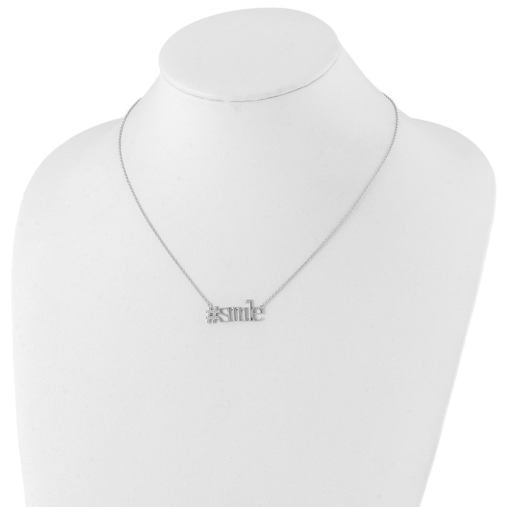 18 inch Sterling Silver Cable Necklace with Pendants B604784