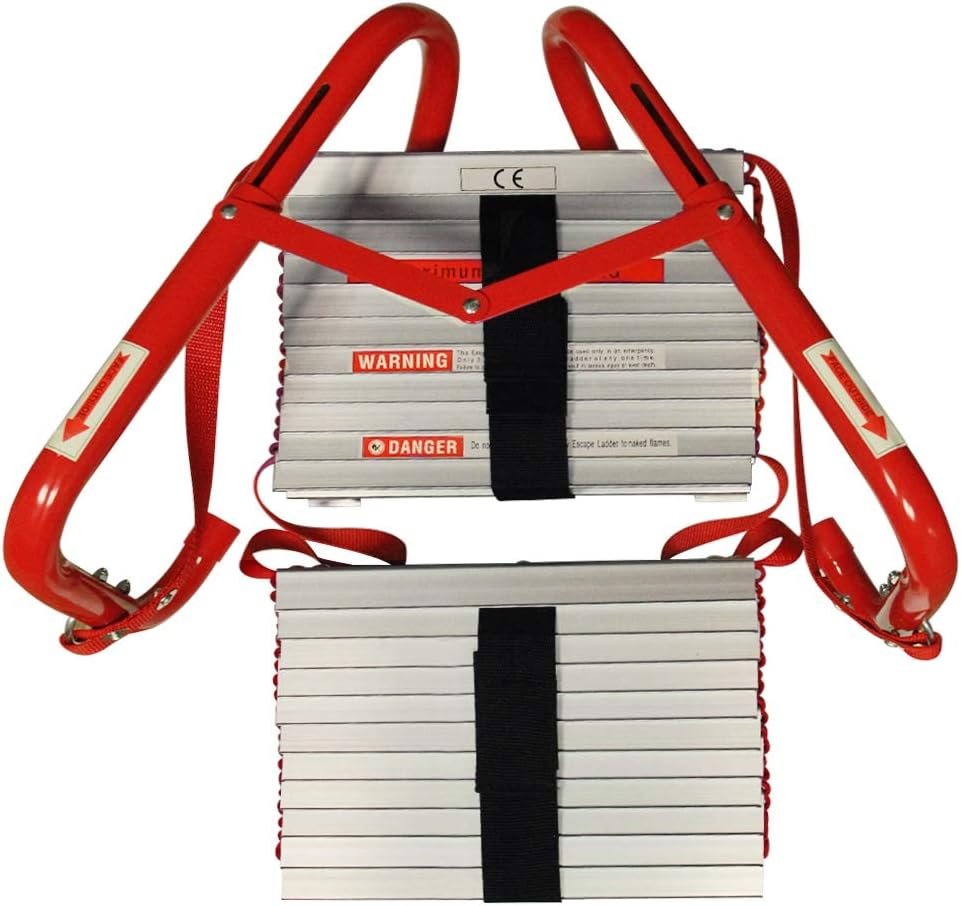 Retractable 25 Feet Fire Escape Ladder A7136