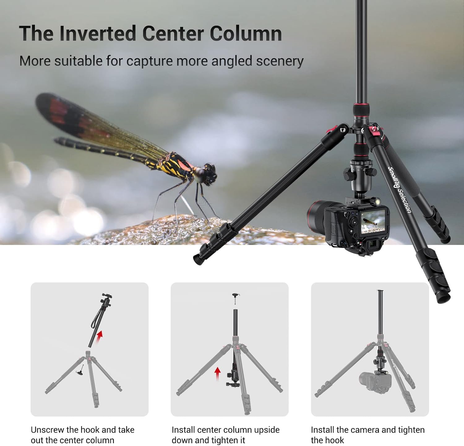 Aluminum Camera Tripod Monopod, Foldable, 360 Degree Ball Head Quick Release Plate, Max. Payload 33lb, Adjustable Height 18.5 to 78, Pack of 2 W258158