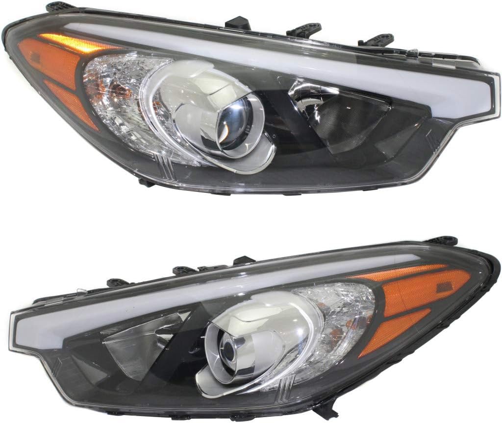 Headlight Assembly Pair Halogen R217