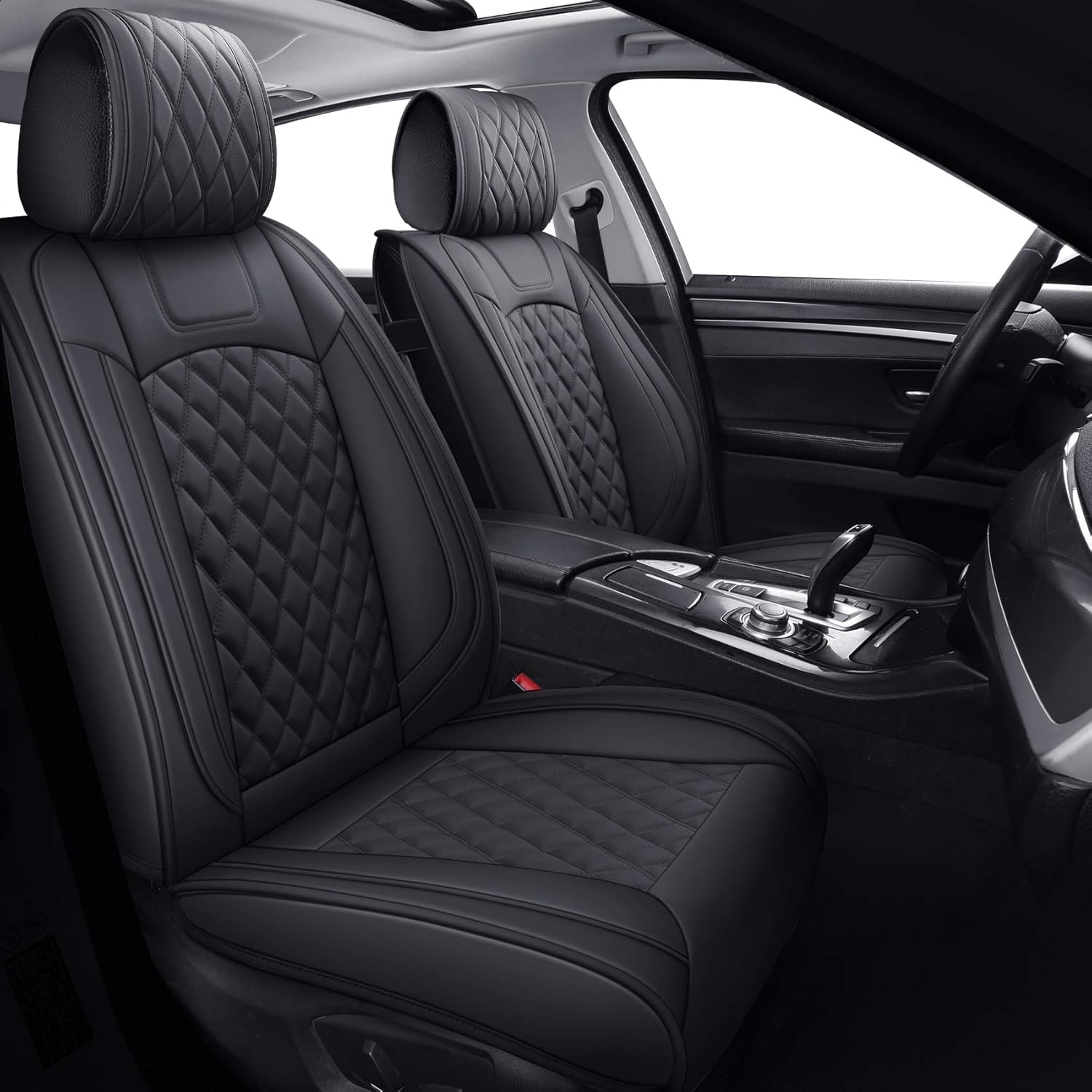 Waterproof Faux Leather Full Set Car Seat Covers I667047