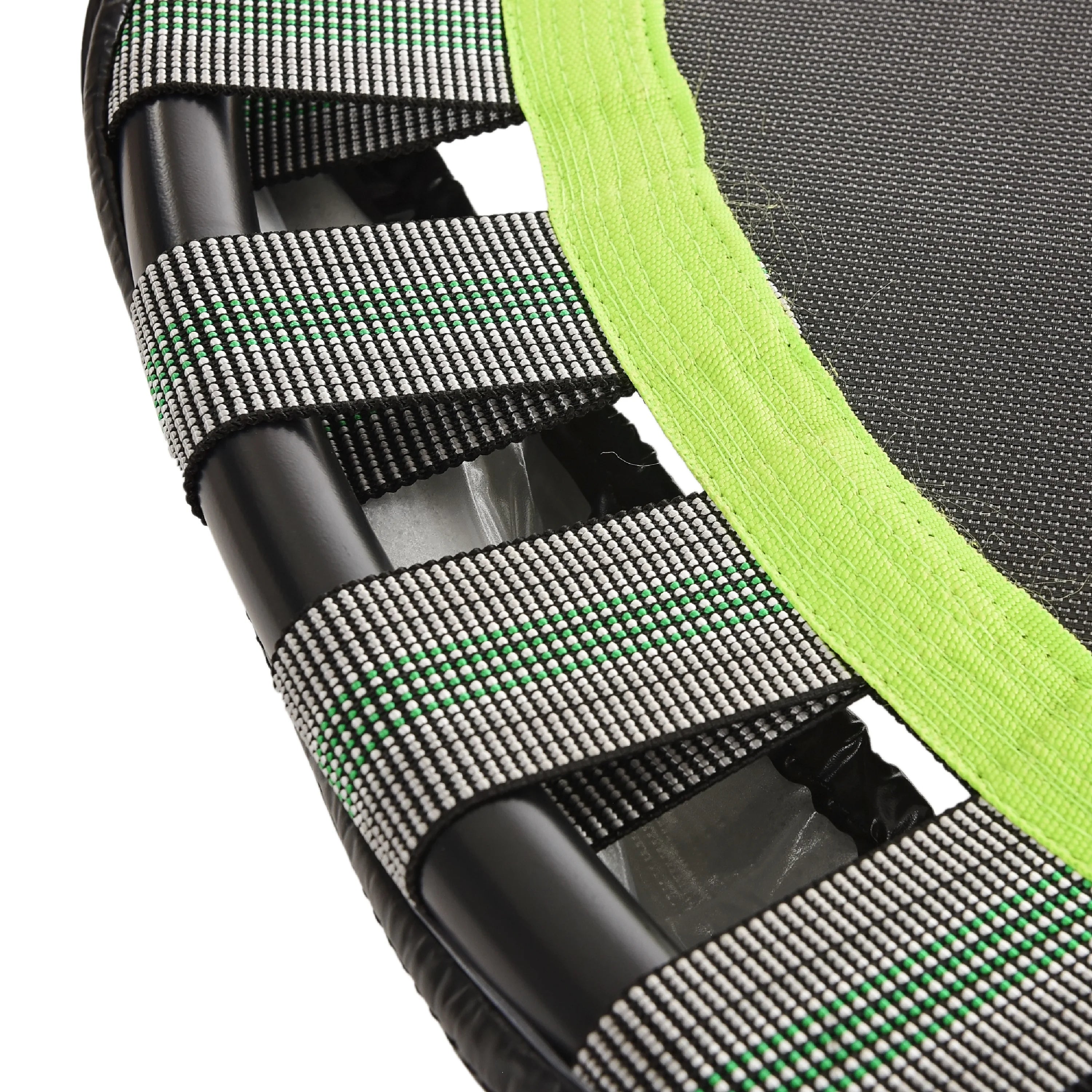 36" Round Foldable Fitness Trampoline with Workout Monitor Q817506