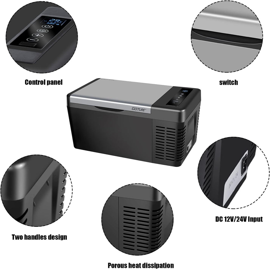 20QT Portable Refrigerator Freezer Cooler C61574