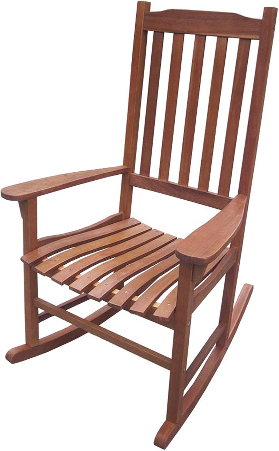 White Acacia Wood Porch Rocking Chair N187