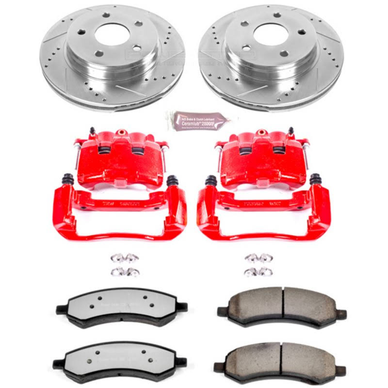 Front Z36 Truck and Tow Brake Kit with Calipers K93109