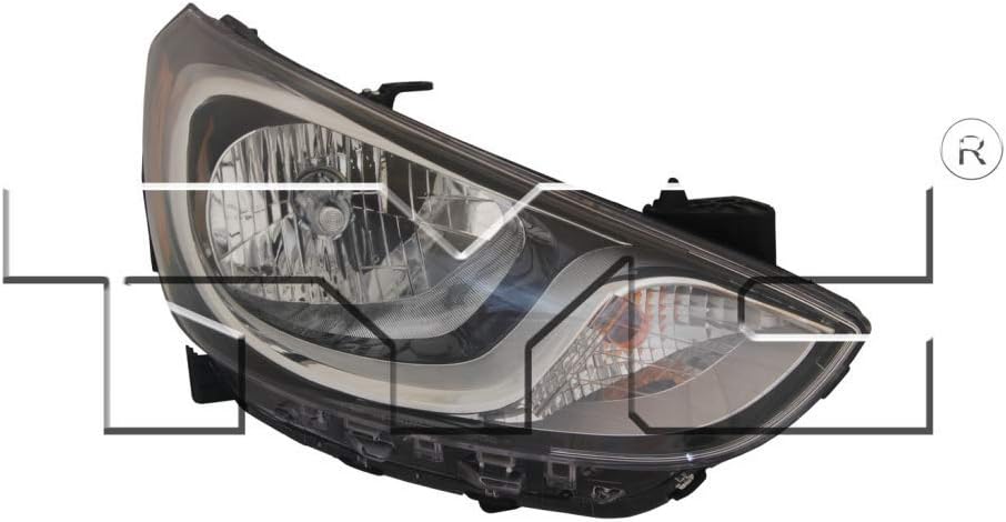 Passenger Side Halogen Headlight Assembly for Hyundai Accent Sedan 2012-2014 P815232