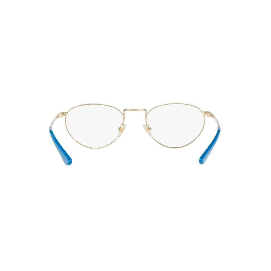 Pale Gold/White Eyeglasses N329