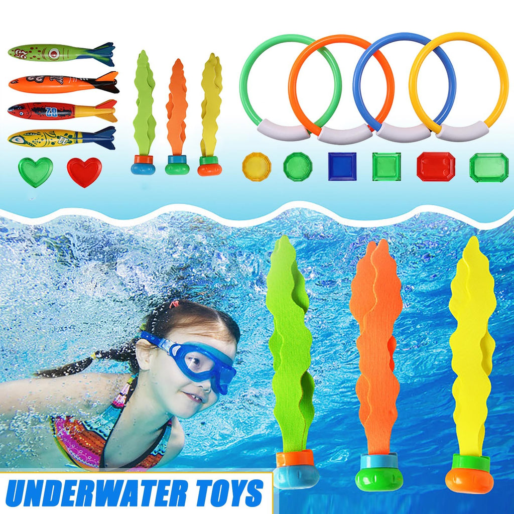 19PC Children's Pool Diving Toy Q102450