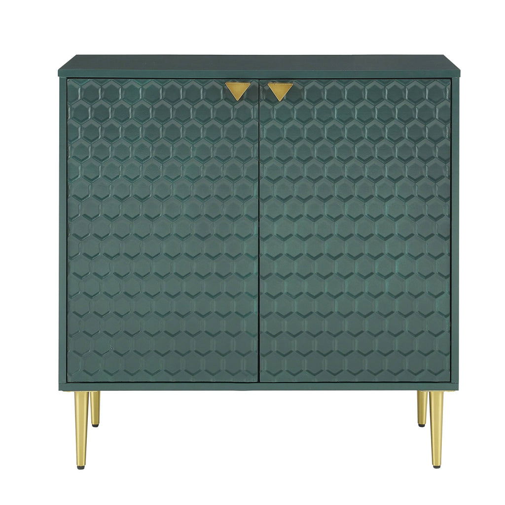 Green 2-Door Accent Cabinet L853