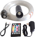 LED Fiber Optic Star Ceiling Light Kit 6W RGB 300 Strands 0.75mm 2m Star Headliner Kits R244