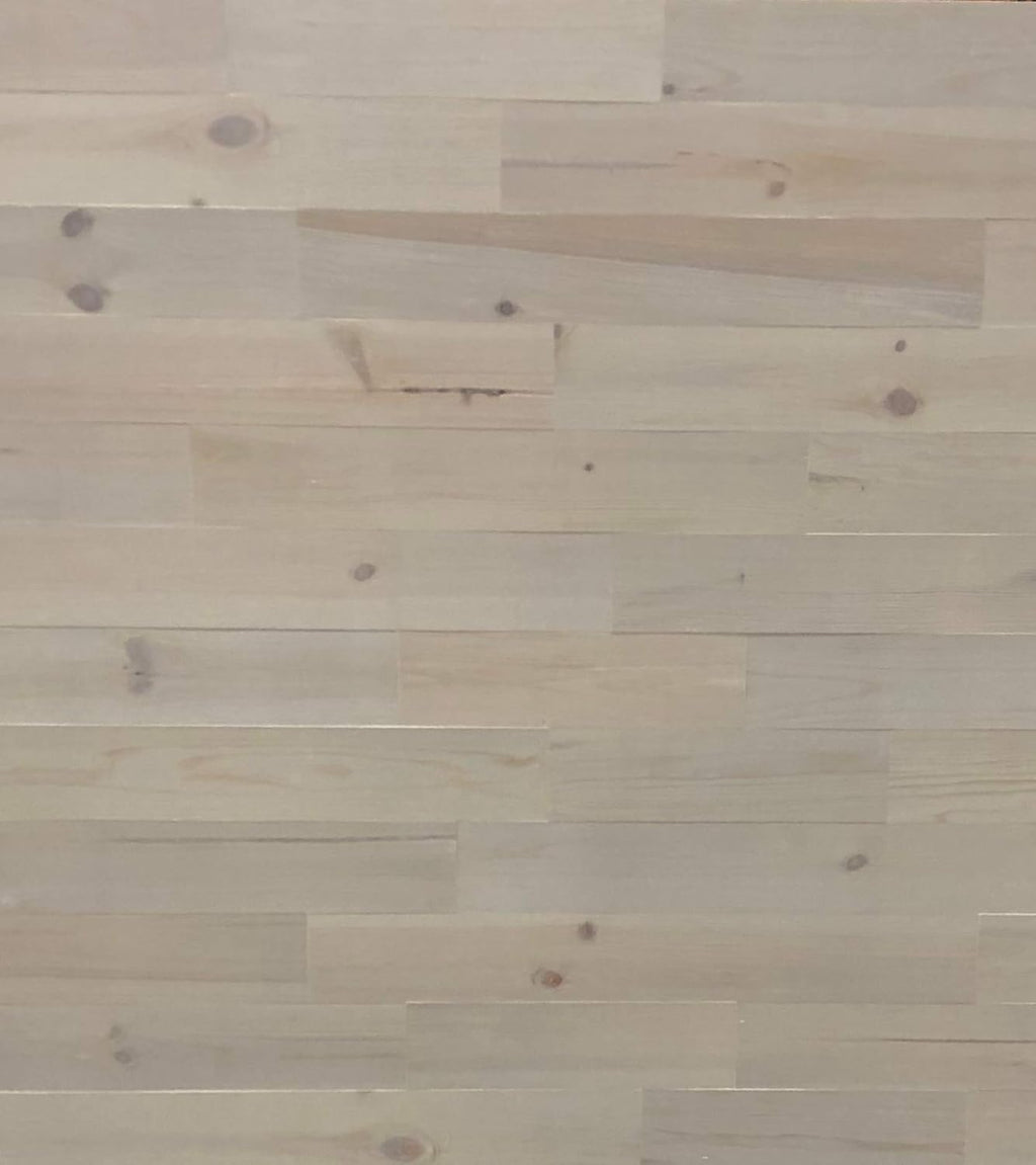Pine Wooden Wall Planks Peel and Stick 4 Wide 10 Sq. Ft Pebble Pack of 2 H620340