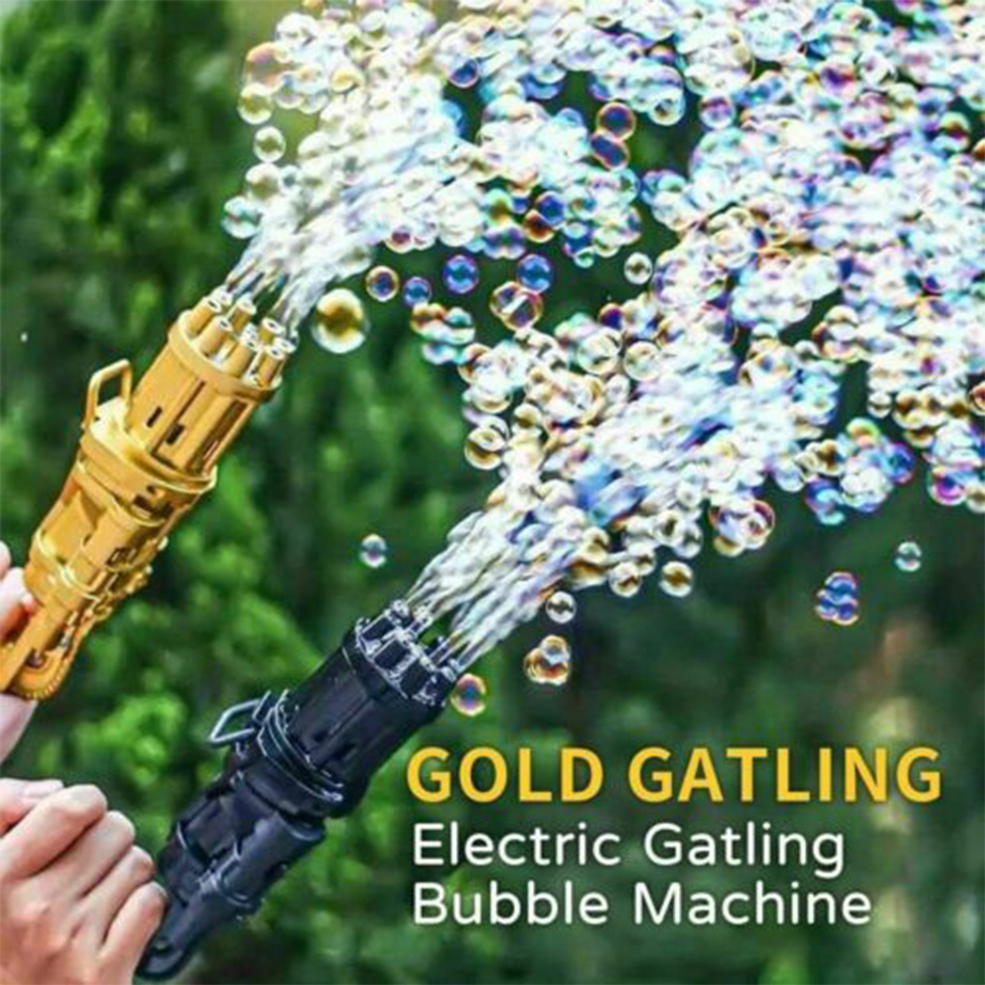 2Pack Automatic Bubble Machine Toy Z5590