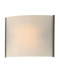 1 Light Vanity with White Opal Glass in Oil-Rubbed Bronze P9836