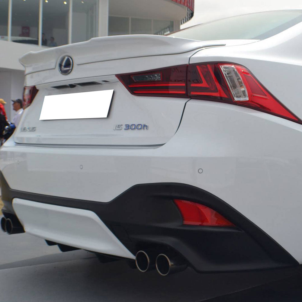 White Nova Gf Metallic Trunk Spoiler Wing B799439