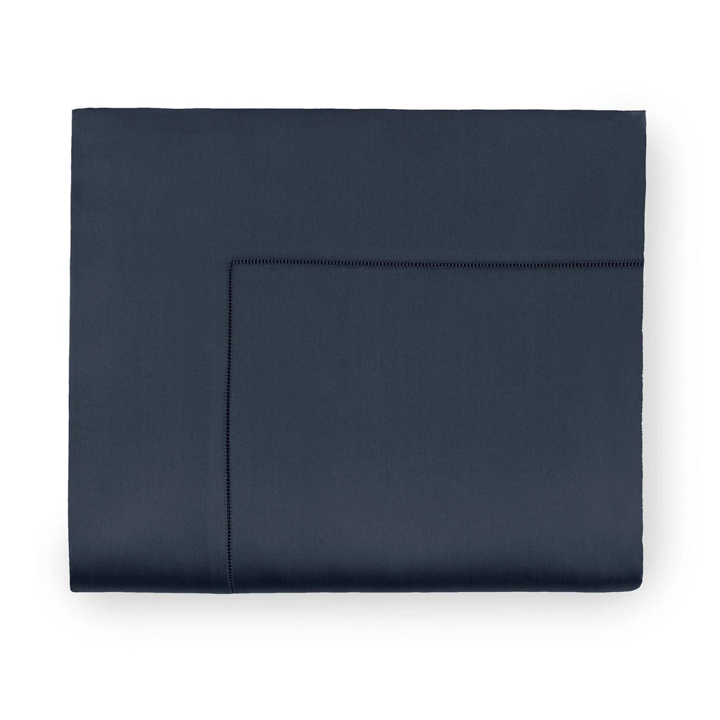 Navy Twin Flat Sheet F5114