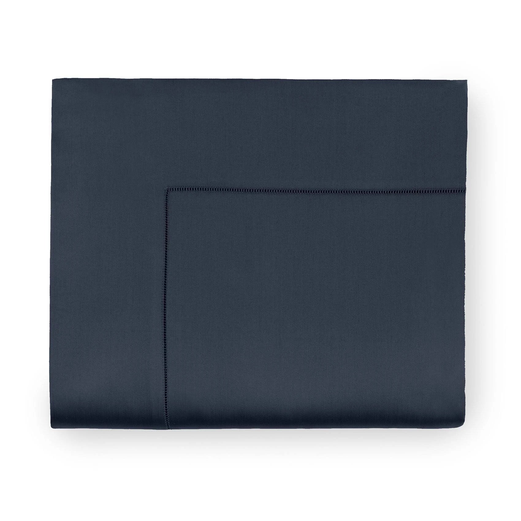 Navy Twin Flat Sheet F5114
