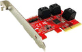 6-Port SATA 6G PCI Express x4 Host Adapter Card S9299
