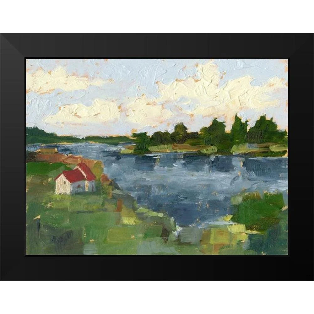 Black Modern Framed Museum Art Print X9961