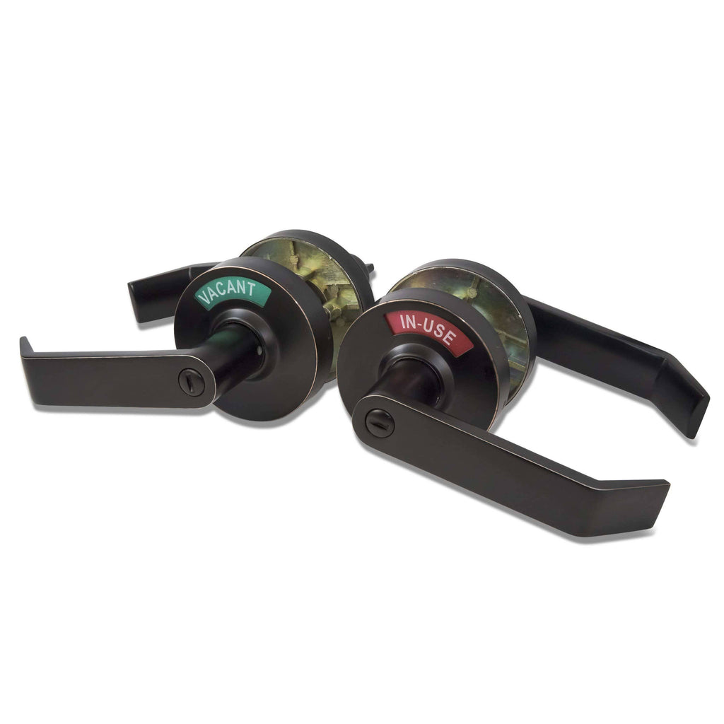 Oil Rubbed Bronze Privacy Lock and Lever O2160