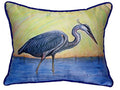 Blue Heron Large Indoor/Outdoor Pillow 16x20 L9317