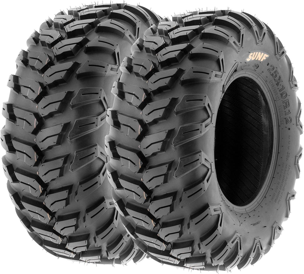 Set of 4 ATV UTV Radial Sport Tires 26x9R14 Front & 26x11R14 Rear, 6PR, All-Terrain T92645