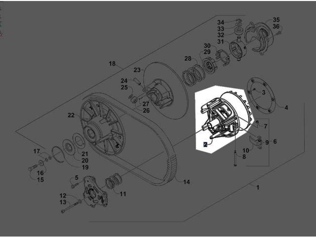 Clutch Primary Idler 7 25x22 I229045