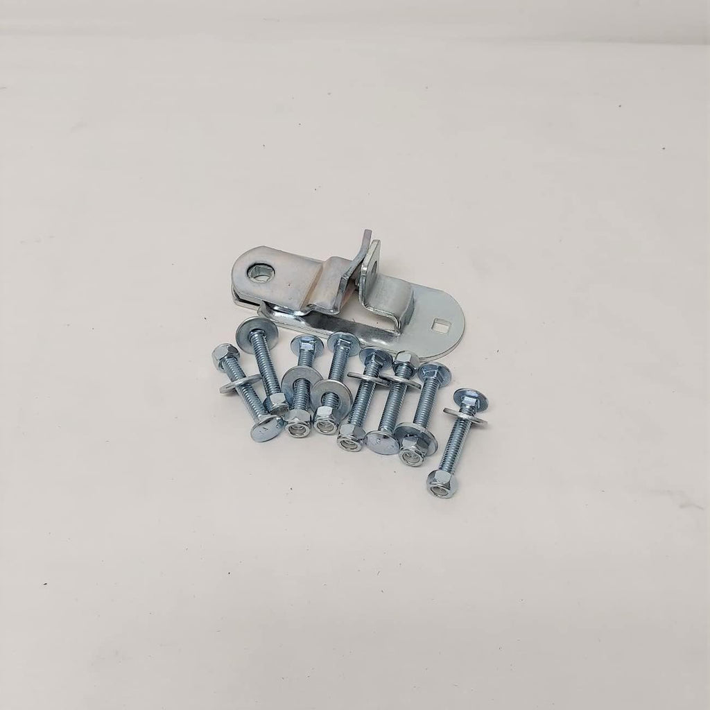 Zinc Plated Steel Trailer Door Cam Bar Latch Hardware Pack of 2 V50338