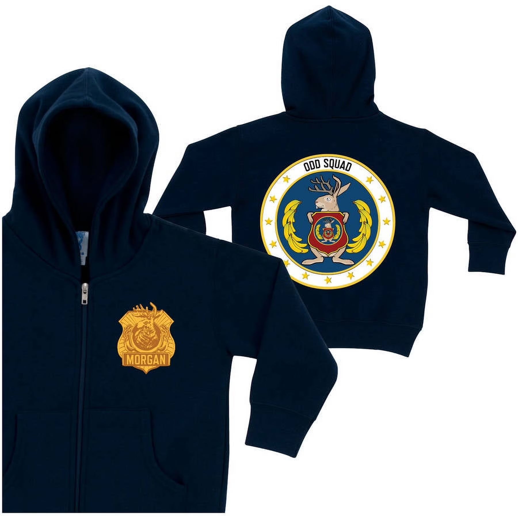 Navy Boys' Youth Zip-Up Hoodie Q676099