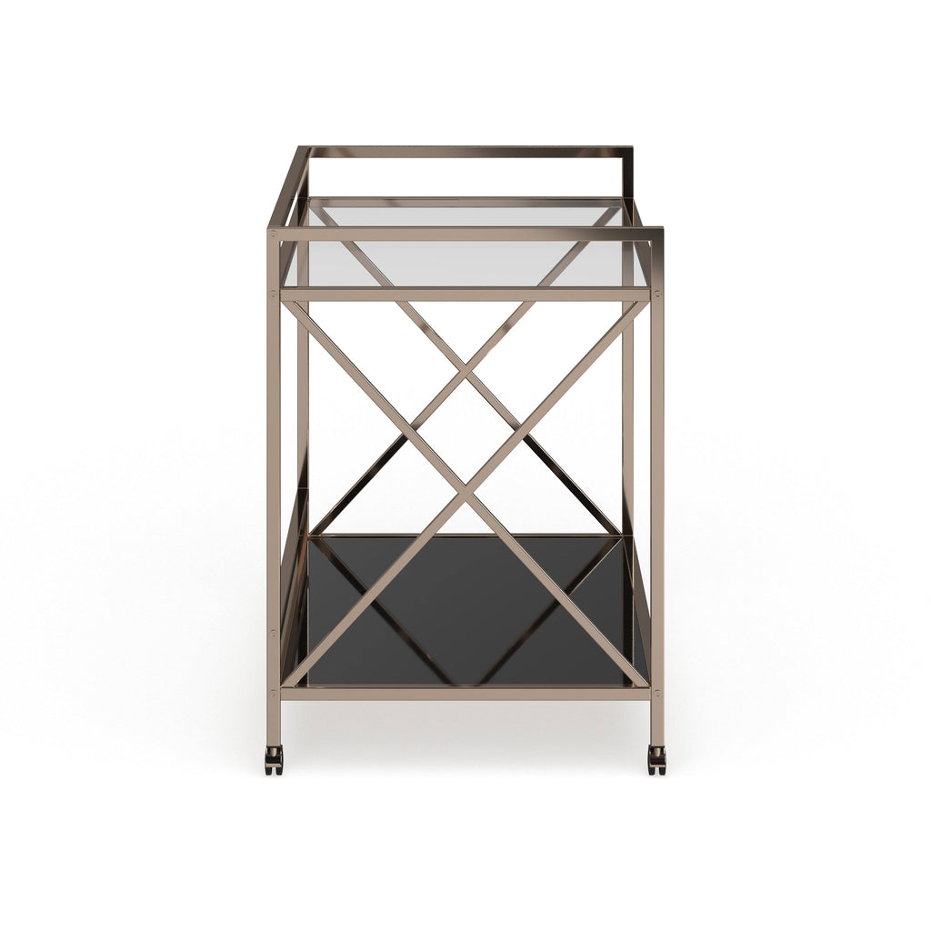 Silver Bar Cart A4827