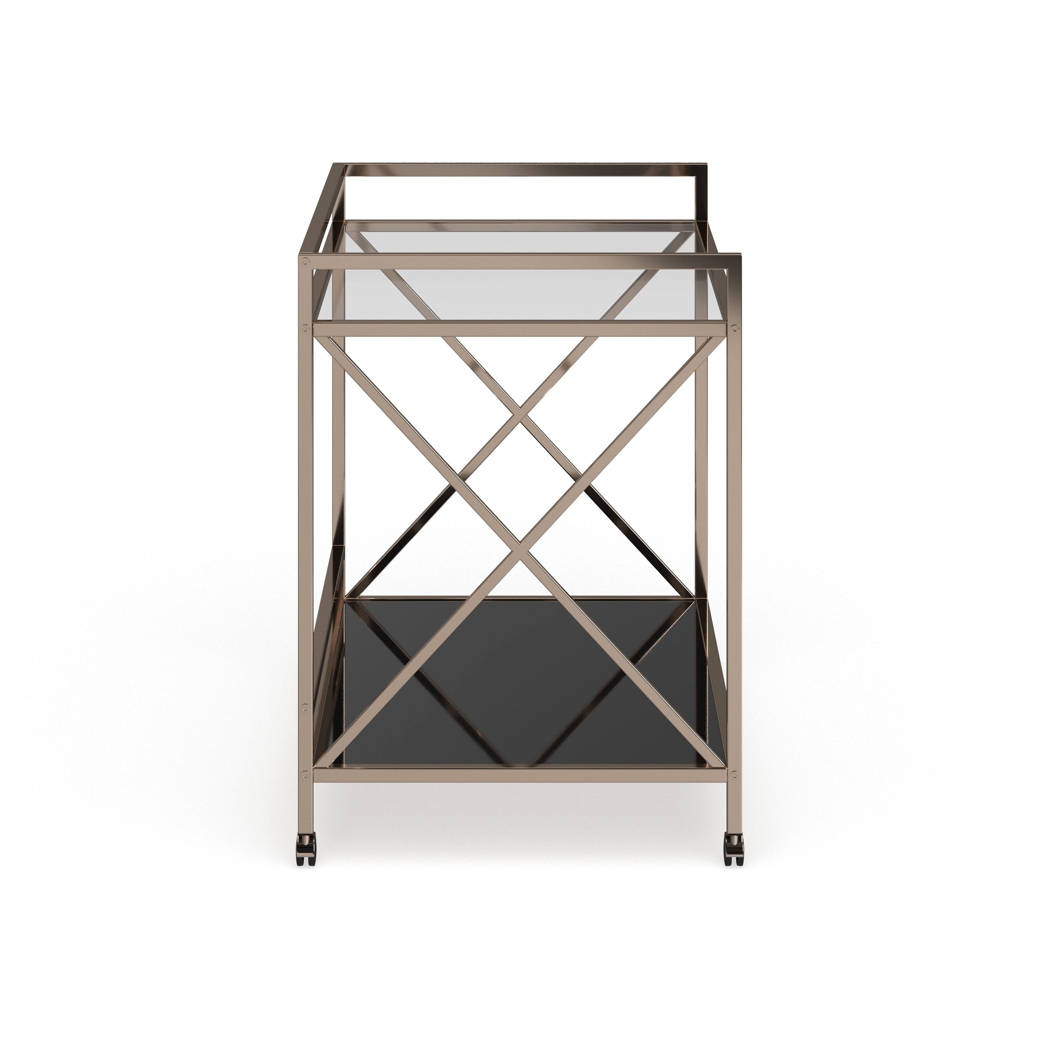 Silver Bar Cart A4827