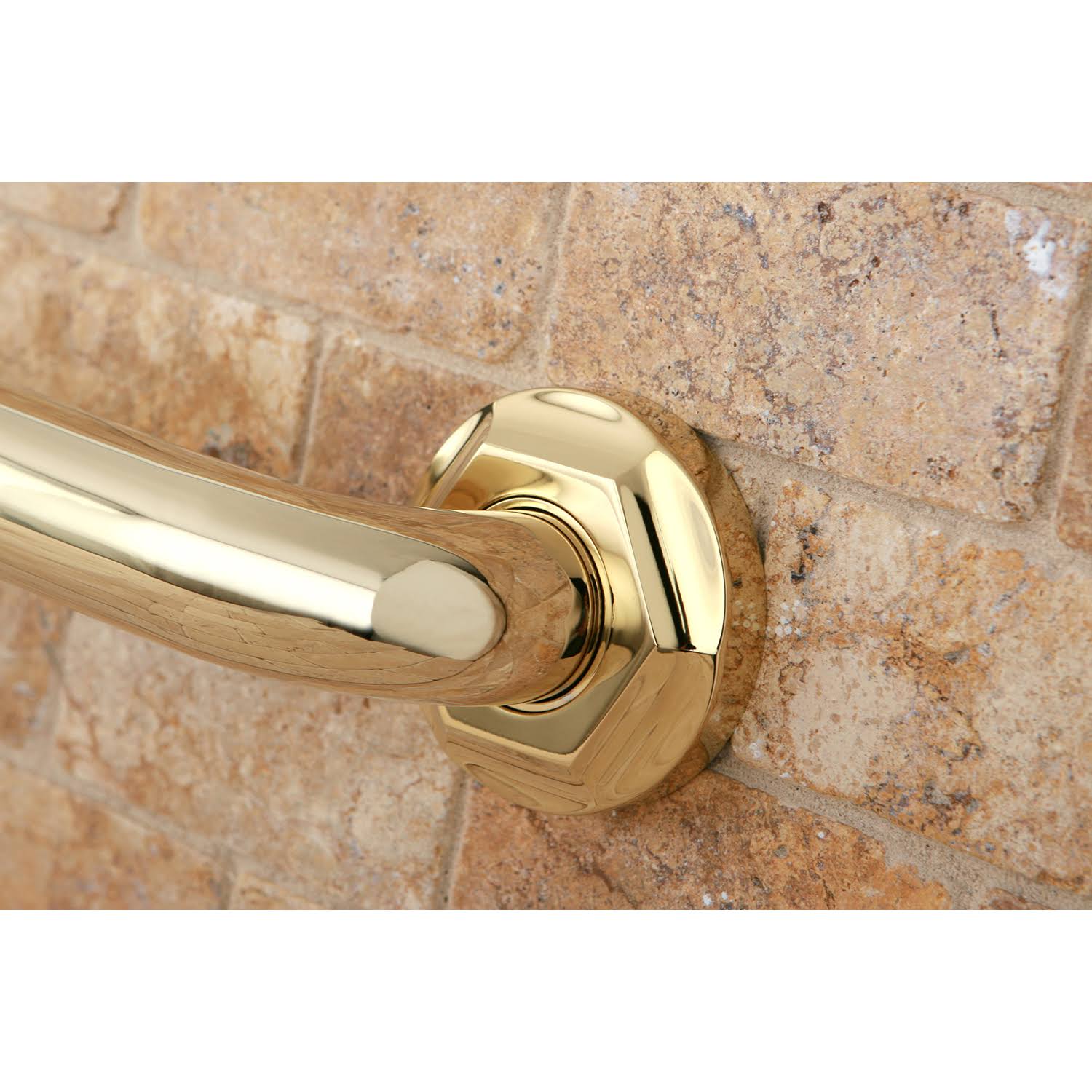 Polished Brass 24x22 Grab Bar S842747