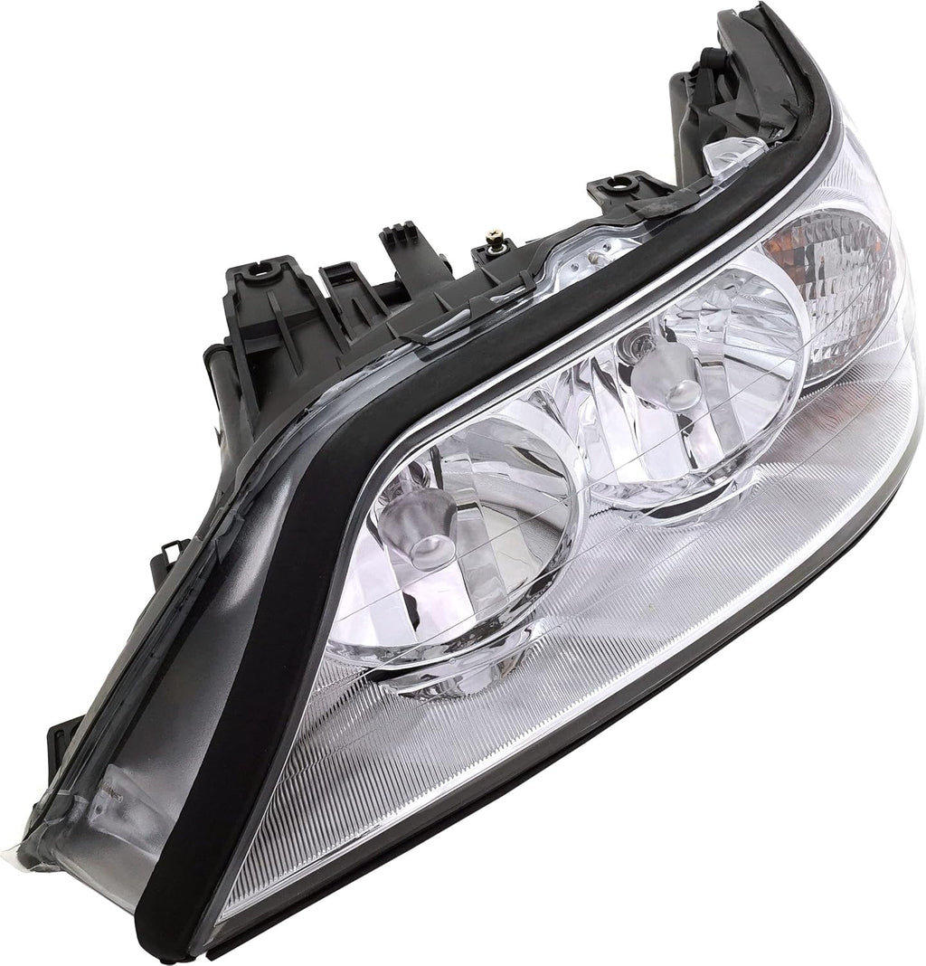 Headlight Assembly Set of 2 Clear Lens T9684