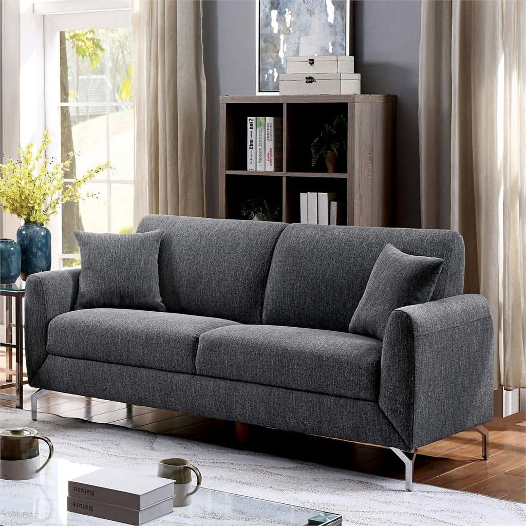 Gray Fabric 3-Piece Sofa Set P29761