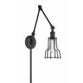 Adjustable 1-Light Plug-In Swing Arm Lamp K332469