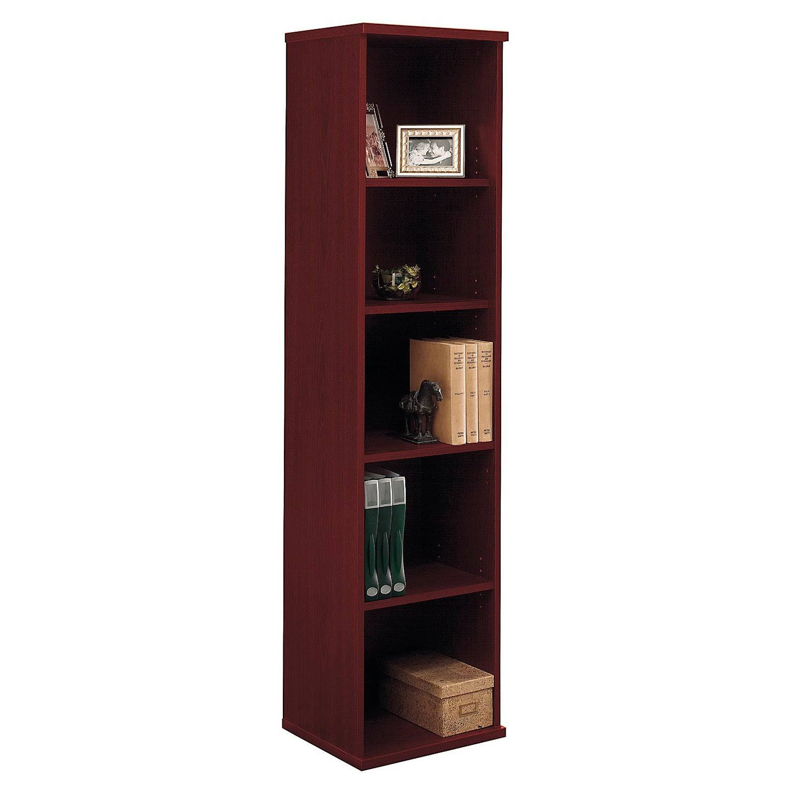 5 Shelf Mahogany Bookcase F316414