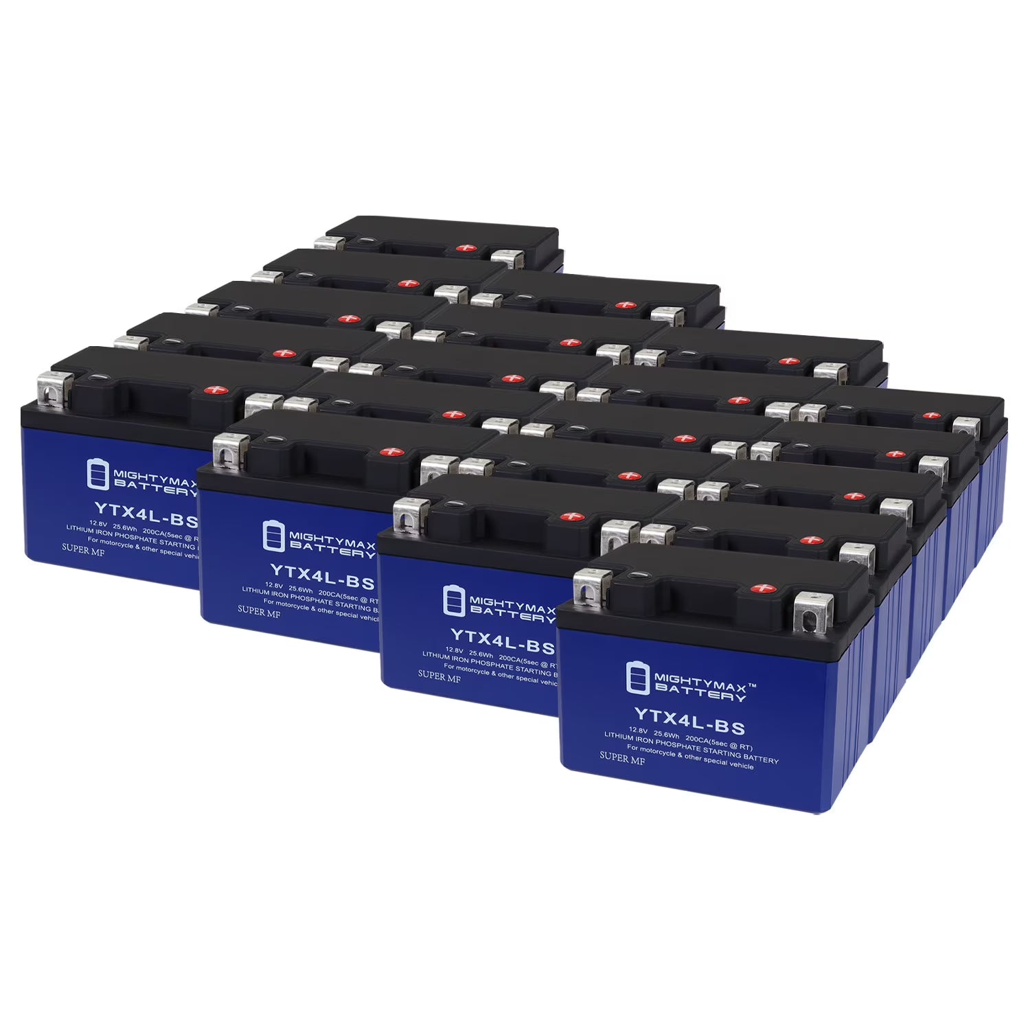 20 Pack Lithium Replacement Battery for Motorcycle I7217